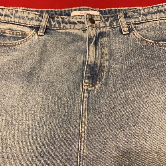 NWT Sam Edelman Jean Skirt size 16 - Picture 2 of 10